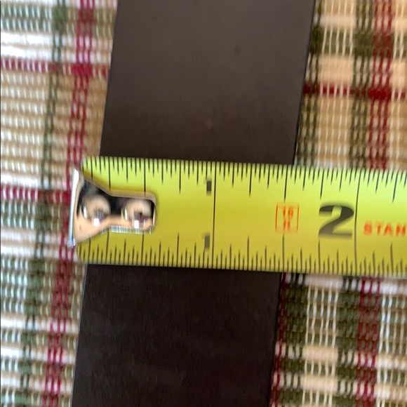 Large Dark Brown No Boundaries Faux Leather Belt - Picture 7 of 7